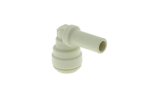 ELBOW, WHITE, POLYPROPYLENE, 3/8IN PUSH-IN X 3/8IN STEM FNPT CONNECTION, 3/8IN TUBING OUTER DIAMETER by Medivators (Cantel Medical) (now STERIS)