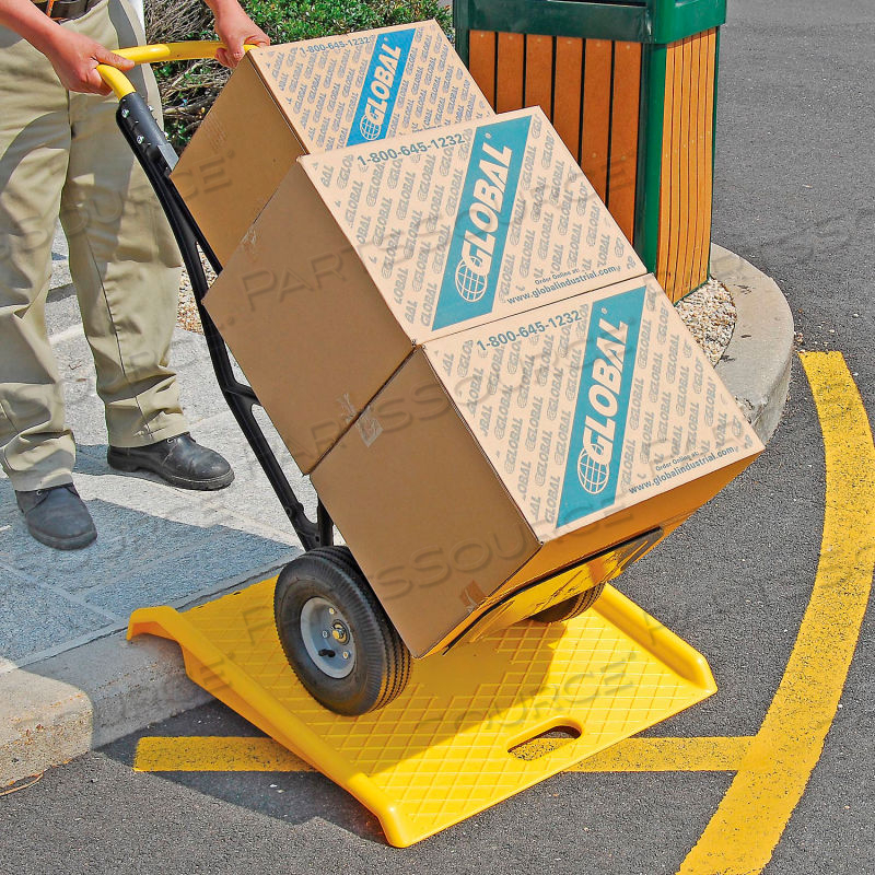 PLASTIC HAND TRUCK CURB RAMP, 1000 LB. CAPACITY by Approved Vendor PLASTIC HAND TRUCK CURB RAMP, 1000 LB. CAPACITY by Approved Vendor
