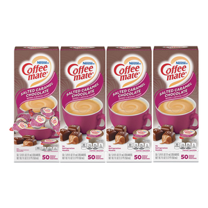 LIQUID COFFEE CREAMER, ITALIAN SWEET CREME, 0.38 OZ MINI CUPS, 50/BOX, 4 BOXES/CARTON, 200 TOTAL/CARTON by Coffee-Mate