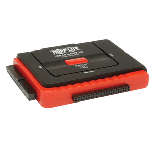 USB 2.0 HI-SPEED TO SERIAL ATA SATA & IDE ADAPTER 2.5/3.5/5.25" by Tripp Lite USB 2.0 HI-SPEED TO SERIAL ATA SATA & IDE ADAPTER 2.5/3.5/5.25" by Tripp Lite