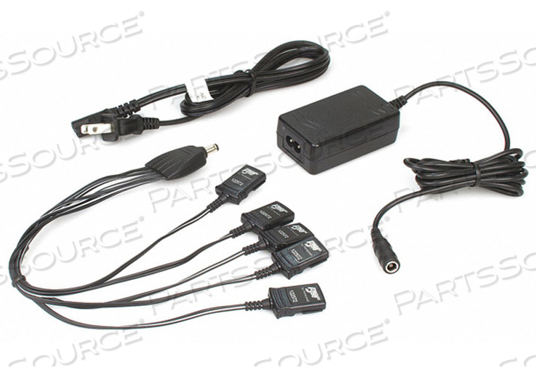 GAS DETECTOR BATTERY CHARGER 5 UNIT UK by BW Technologies