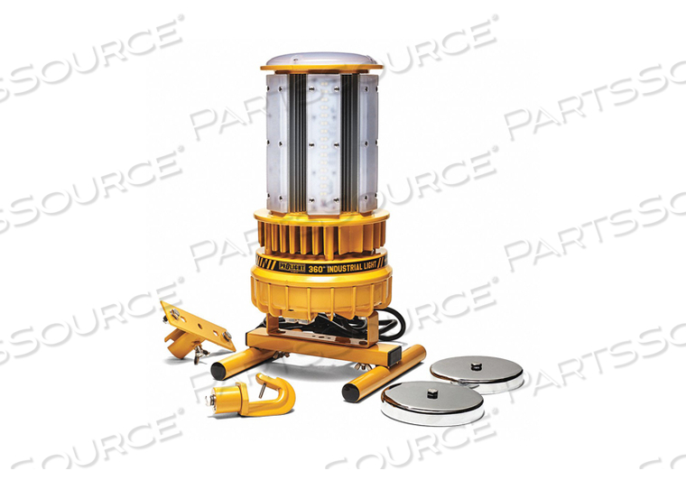TEMPORARY JOB SITE LIGHT 15000 LM BK/YL by Prolight TEMPORARY JOB SITE LIGHT 15000 LM BK/YL by Prolight