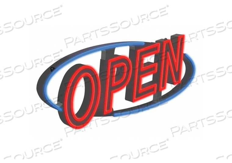 LED OPEN SIGN FULL ANIMATION CONTROLS by Optiva