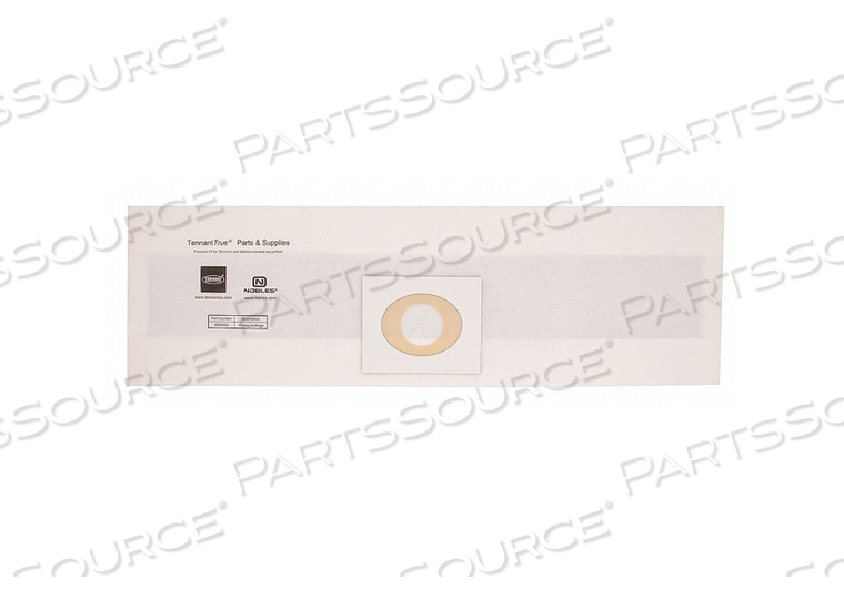 VACUUM BAG PAPER REUSABLE PK10 by Tennant Co.