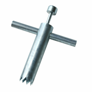 CORE CUTTER, GALVANIZED STEEL, 5"W X 6-1/2"D X 6-1/2"H by Tie Down, Inc. CORE CUTTER, GALVANIZED STEEL, 5"W X 6-1/2"D X 6-1/2"H by Tie Down, Inc.