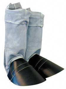 LEGGINGS UNIVERSAL GRAY LEATHER PR by Chicago Protective Apparel