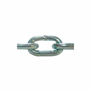 GRADE 30 PROOF COIL CHAIN - 1/4" DIA. - 1250 LB. CAP. - 141' PAIL -BRIGHT ZINC by Advantage Sales & Supply