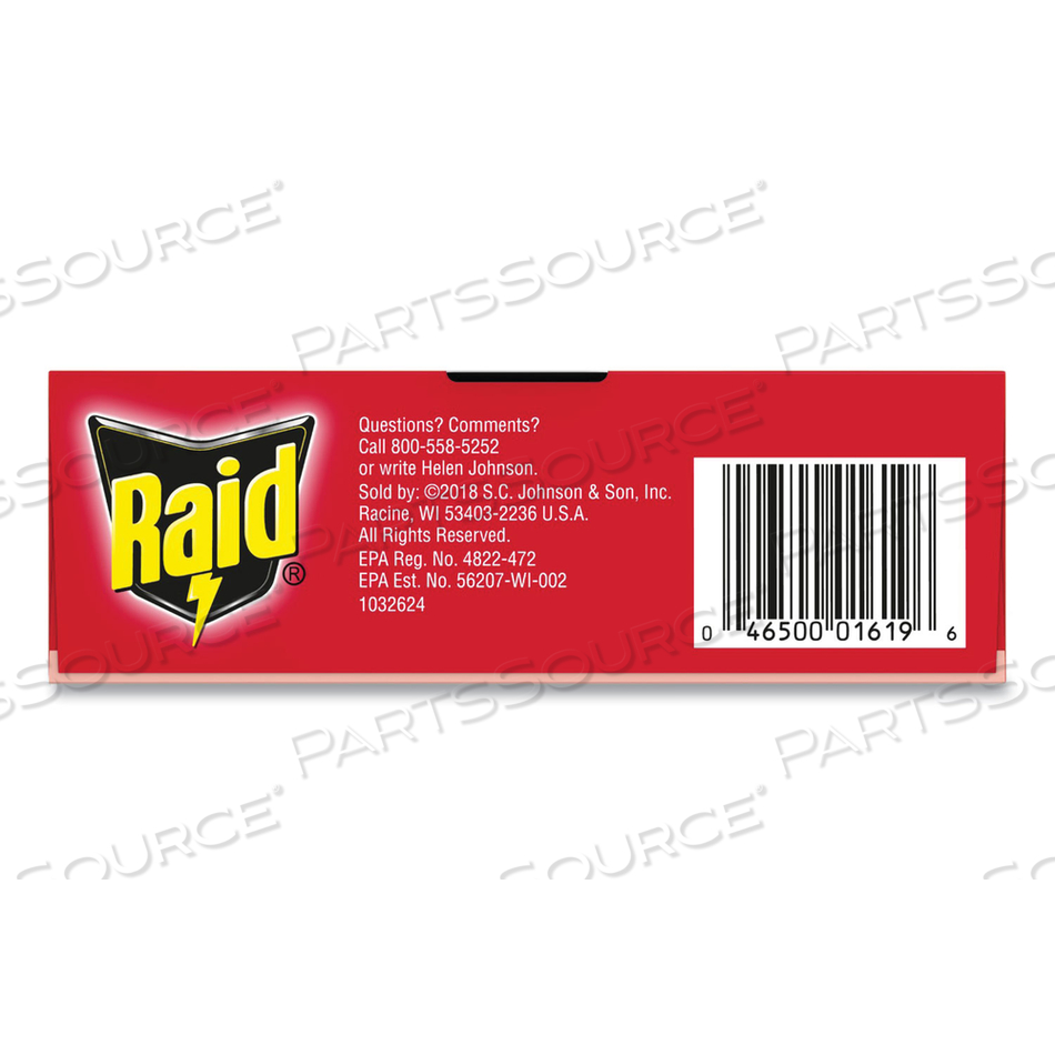 ROACH BAITS, 0.7 OZ BOX by Raid ROACH BAITS, 0.7 OZ BOX by Raid