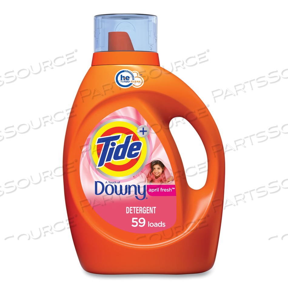 TOUCH OF DOWNY LIQUID LAUNDRY DETERGENT, ORIGINAL TOUCH OF DOWNY SCENT, 92 OZ BOTTLE 