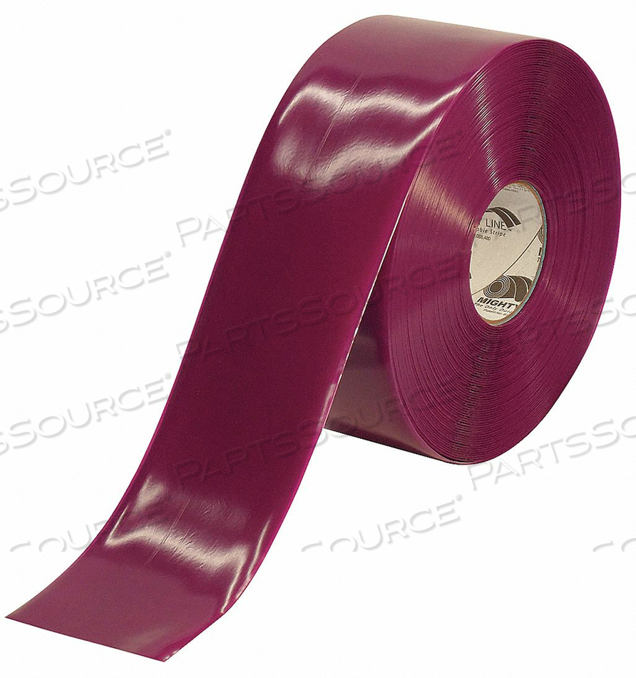 E3477 INDUSTRIAL FLOOR TAPE ROLL PURPLE VINYL by Mighty Line
