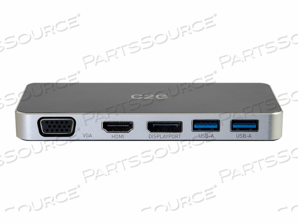 USB C DOCKING STATION HDMI/DP/VGA by Legrand AV (C2G)