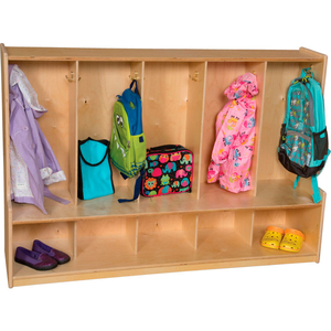 TOT FIVE SECTION LOCKER by Wood Designs