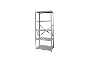 METAL SHELVING OPEN 87 H 5 SHELF by Hallowell