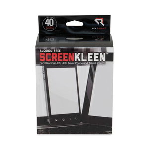 SCREENKLEEN ALCOHOL-FREE WET WIPES, CLOTH, 5 X 5, 40/BOX by Read Right