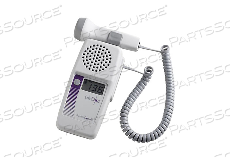 12 X 12 X 12IN LIFEDOP® HANDHELD DISPLAY DOPPLER FOR FETAL HEART DETECTION by Wallach Surgical Devices / Summit Doppler Systems 12 X 12 X 12IN LIFEDOP® HANDHELD DISPLAY DOPPLER FOR FETAL HEART DETECTION by Wallach Surgical Devices / Summit Doppler Systems