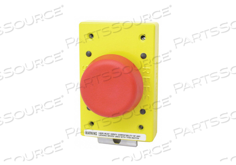 EMERGENCY STOP PUSH BUTTON RED by Rees