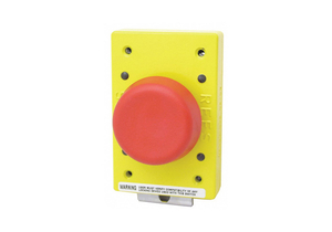 EMERGENCY STOP PUSH BUTTON RED by Rees