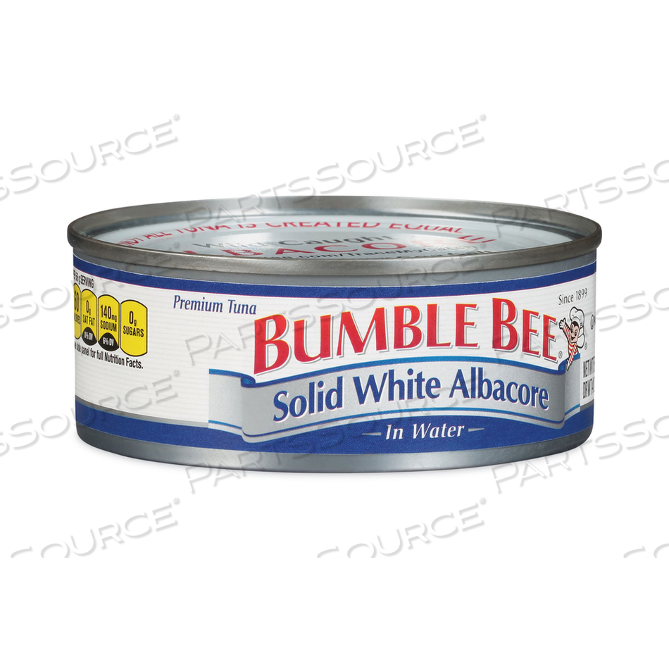 SOLID WHITE ALBACORE TUNA IN WATER, 5 OZ CAN, 8 COUNT 