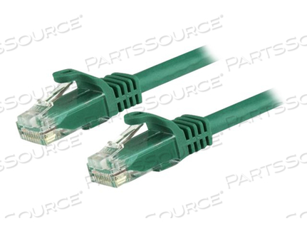 15FT GREEN CAT6 ETHERNET CABLE DELIVERS MULTI GIGABIT 1/2.5/5GBPS & 10GBPS UP TO by StarTech.com Ltd.