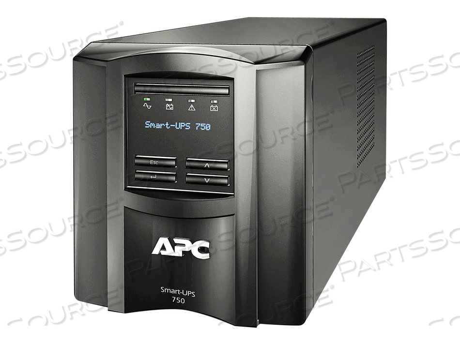 120V 750VA NEMA 5-15P INPUT/6 NEMA 5-15R OUTPUT SMART UNINTERRUPTIBLE POWER SUPPLY by APC / American Power Conversion 120V 750VA NEMA 5-15P INPUT/6 NEMA 5-15R OUTPUT SMART UNINTERRUPTIBLE POWER SUPPLY by APC / American Power Conversion