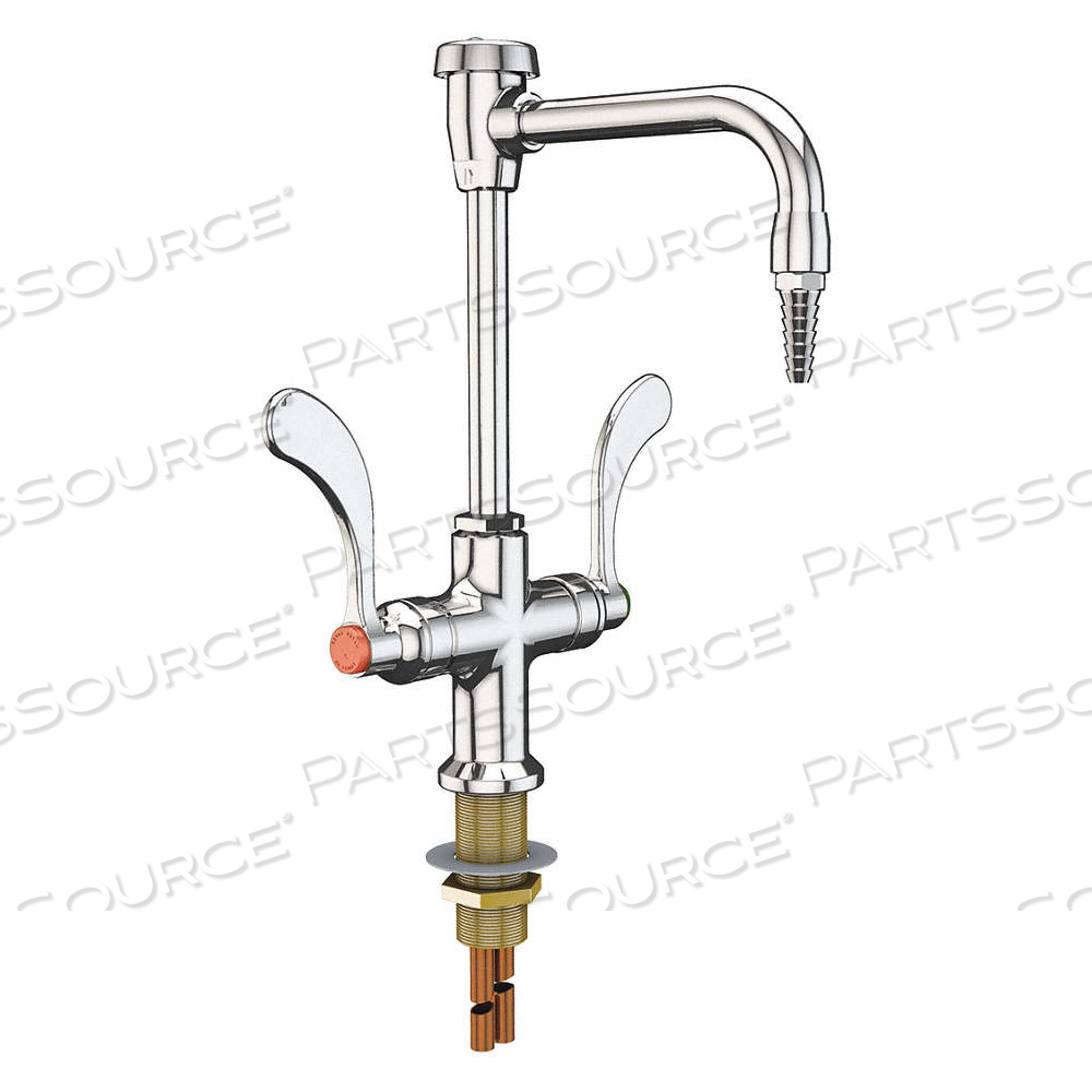 GOOSENECK LABORATORY FAUCET BRASS BODY by Instock