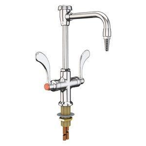 GOOSENECK LABORATORY FAUCET BRASS BODY by Instock