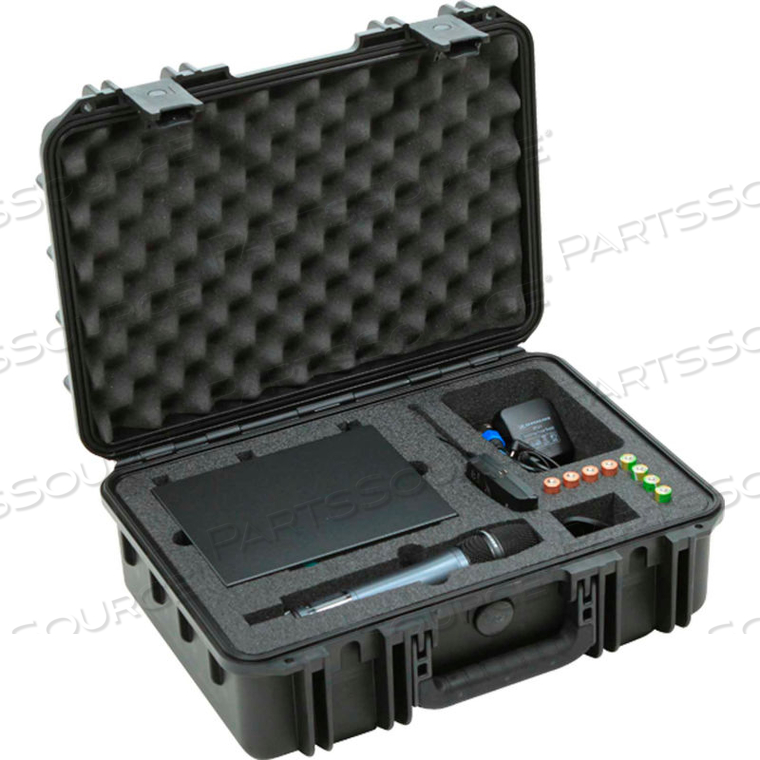 MIL-STD. WATERPROOF SENNHEISER EW WIRELESS MIC CASE WATERTIGHT 18-1/4"L X 13-13/16"W 