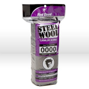 0310 RED DEVIL STEEL WOOL,SUPER FINE # 0000 STEEL WOOL,16 PACK by Red Devil