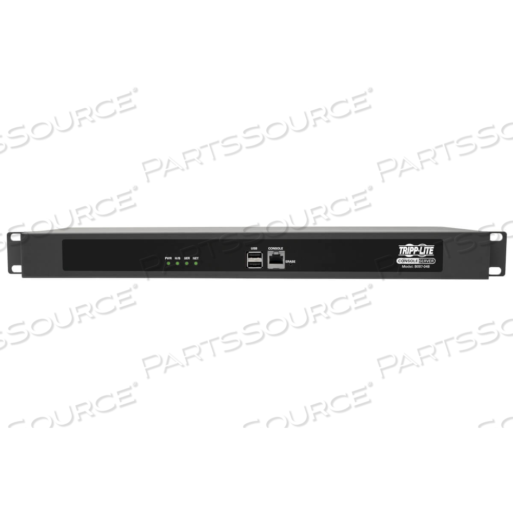 SERIAL CONSOLE SERVER 48-PORT 2 USB PORTS DUAL GBE 4 GB FLASH 1U by Tripp Lite SERIAL CONSOLE SERVER 48-PORT 2 USB PORTS DUAL GBE 4 GB FLASH 1U by Tripp Lite