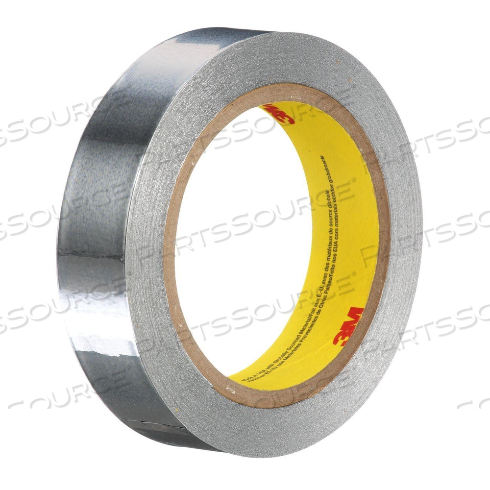 7010379559 3M™ 431 FOIL TAPE, SILVER, 1 INCH W, 60 YD L, ACRYLIC, ALUMINUM by 3M Consumer