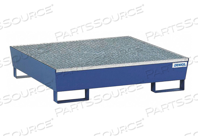 DRUM SPILL CONTAINMENT PALLET UNCOVERED by Denios