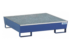 DRUM SPILL CONTAINMENT PALLET UNCOVERED by Denios