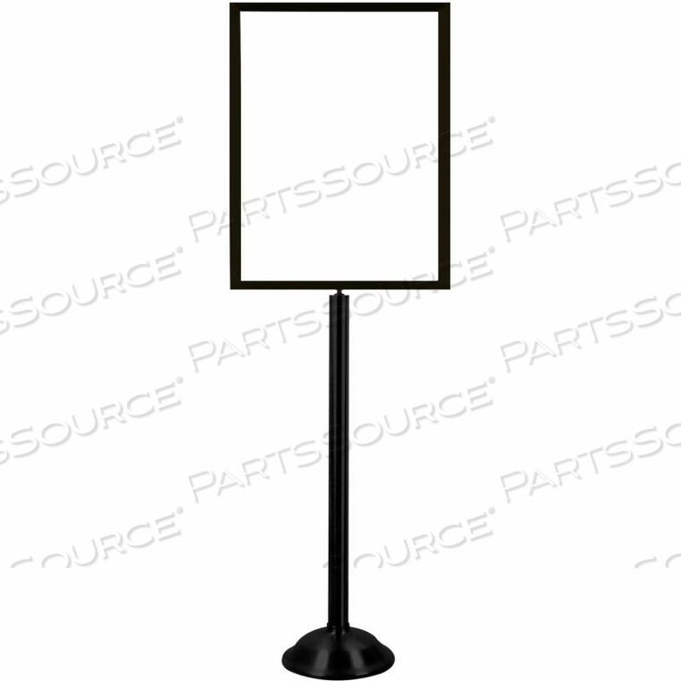 TENSATOR SIGN FRAME STAND TRADITIONAL BASE 22X28" BLACK 