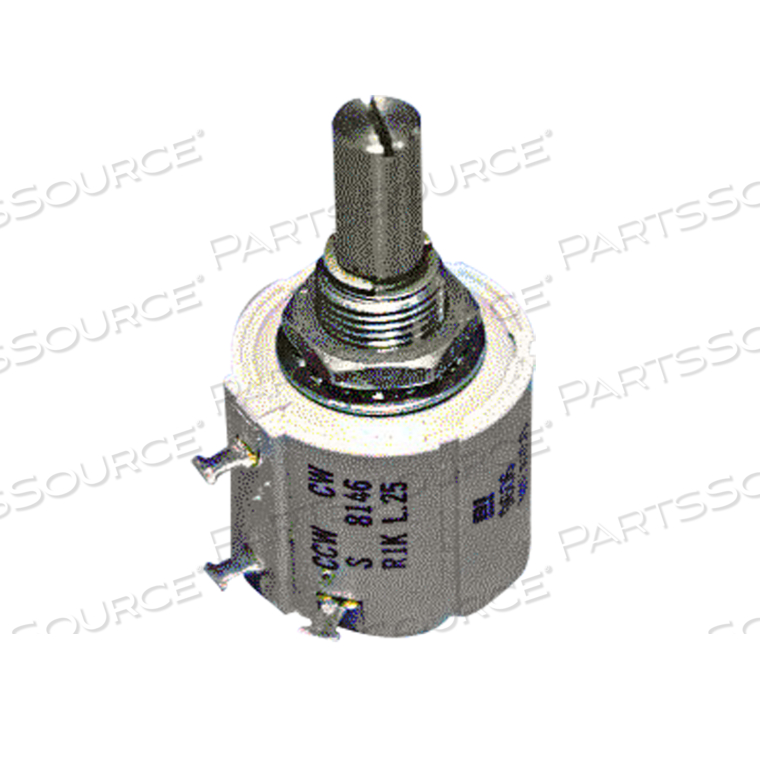 POTENTIOMETER 1K 1.5W 10% L.25%10G 