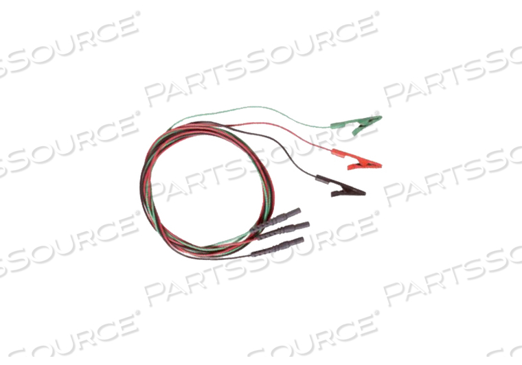 ALLIGATOR CLIP LEADWIRE KIT - 1.25 M by Natus Medical ALLIGATOR CLIP LEADWIRE KIT - 1.25 M by Natus Medical
