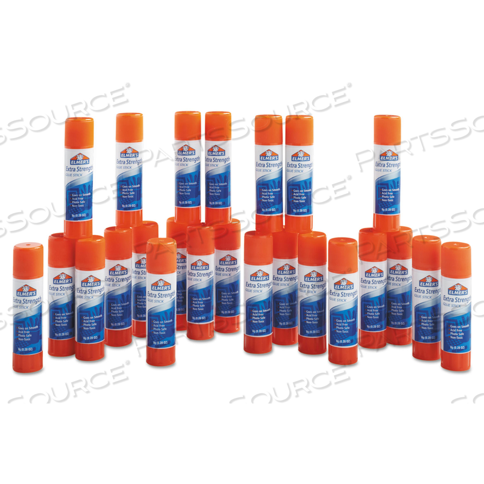 EXTRA-STRENGTH OFFICE GLUE STICK, 0.28 OZ, DRIES CLEAR by Elmers EXTRA-STRENGTH OFFICE GLUE STICK, 0.28 OZ, DRIES CLEAR by Elmers