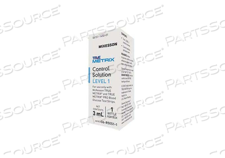 TRUE METRIX® GLUCOSE CONTROL SOLUTION, 3 ML by McKesson TRUE METRIX® GLUCOSE CONTROL SOLUTION, 3 ML by McKesson