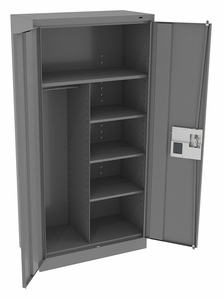 COMBO WARDROBE CAB 72 H 36 W MEDIUM GRAY by Tennsco Corp. COMBO WARDROBE CAB 72 H 36 W MEDIUM GRAY by Tennsco Corp.