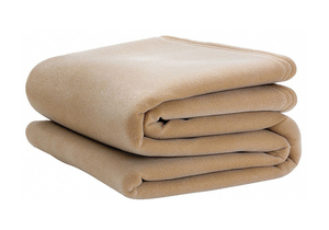 D9814 BLANKET TWIN 66X90 IN. TAN PK4 by Vellux