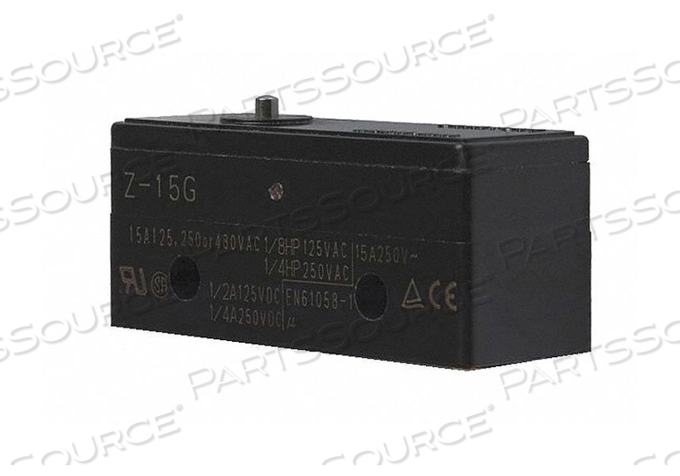 SNAP SWITCH 15A SPDT PIN PLUNGER by Omron - Electronic Division
