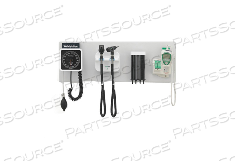 GREEN SERIES™ INTEGRATED WALL SYSTEM WITH PANOPTIC PLUS LED OPHTHALMOSCOPE by Welch Allyn Inc.