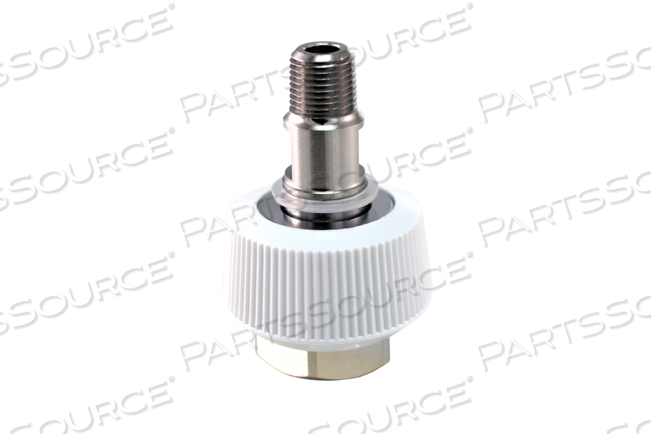 DISS 1220 HAND-TIGHT X 1/8IN MNPT VACUUM/SUCTION NUT AND NIPPLE ASSEMBLY by Bay Corporation