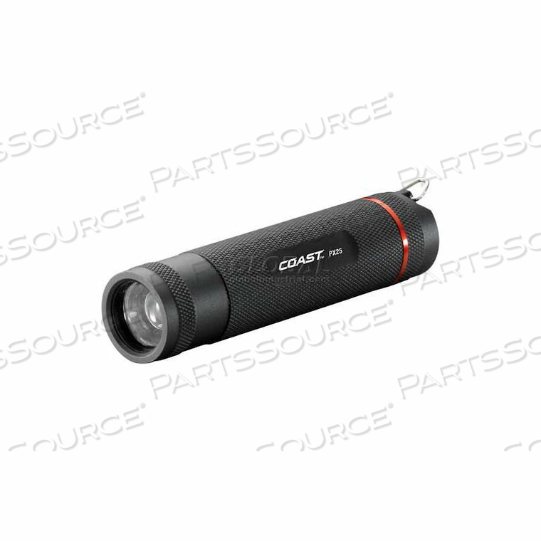 PX25 PROFESSIONAL USE LED FLASHLIGHT IN BOX - BLACK 