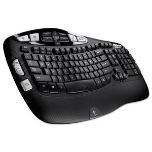 LOGITECH WIRELESS KEYBOARD K350 - KEYBOARD - WIRELESS - 2.4 GHZ - ENGLISH by Logitech