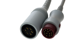 IBP ADAPTER CABLE 12-PIN PLUG TO 6-PIN SOCKET CONNECTOR FOR PATIENT MONITORING SYSTEM by Mindray North America IBP ADAPTER CABLE 12-PIN PLUG TO 6-PIN SOCKET CONNECTOR FOR PATIENT MONITORING SYSTEM by Mindray North America