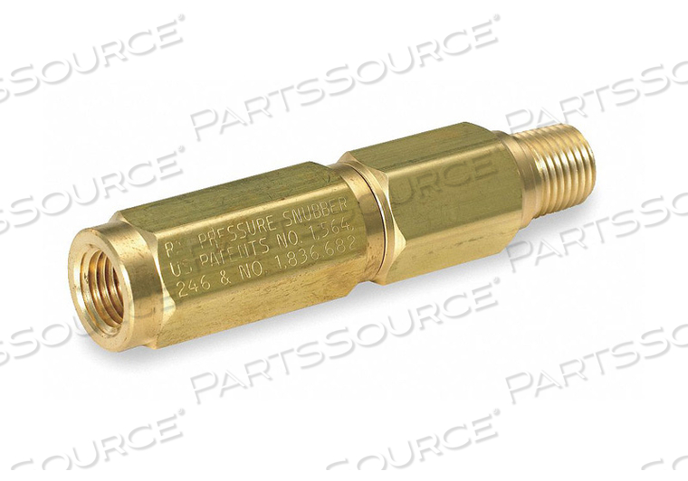 SNUBBER PRESSURE PISTON 1/4 IN BRASS by Ashcroft Inc.
