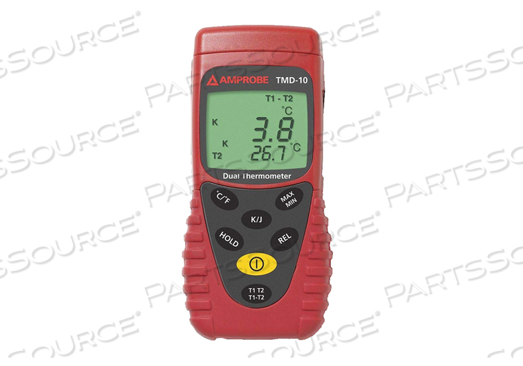 THERMOCOUPLE THERMOMETER 2 IN TYPE J K by Amprobe