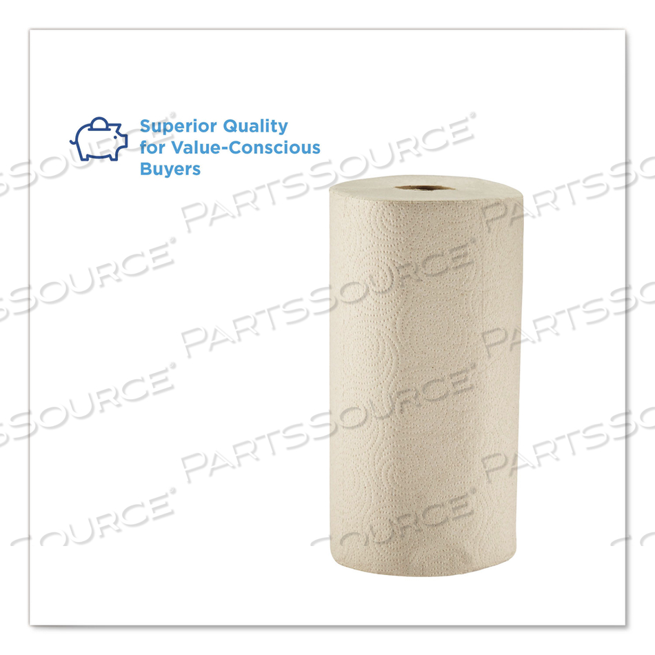 PACIFIC BLUE BASIC JUMBO PERFORATED KITCHEN ROLL PAPER TOWELS, 2-PLY, 11 X 8.8, BROWN, 250/ROLL/CARTON by Georgia-Pacific