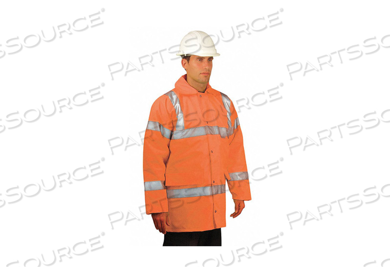 PREMIUM 5-IN-1 PARKA, CLASS 3, HI-VIS ORANGE, S by Occunomix