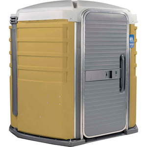 WE'LL CARE ADA COMPLIANT PORTABALE RESTROOM TAN by Polyjohn